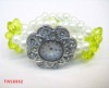 Wholesale 2011 new fashion sports Glass beads watch