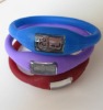Wholesale digital sport silicone watch silicon ion watch bracelet