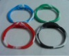 Wholesale fashion looking electronic sports silicone watch