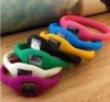 Wholesale Japanese battery 2011 Newest ion silicone watch