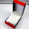 Wholesale Deluxe plastic watch box packaging red box with velvet