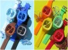 2011 Silicone watch Unisex Fashion sports Wristwatch