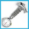 high quality JAPAN movement new style silver dolphin nurse brooch Pendant Pocket nurse hanging watch