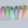 Colorful silicone watch