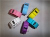 New small silicone snap watch