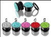 Wholesale fashion Uv acrylic body piercing jewelry ear tunnel plug