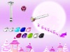 Wholesale fashion 316L stainless steel nose ring body piercing jewelry