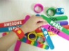 Fashion Silicone slap wristband/bracelet