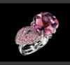 Wholesale fashion heart ring,alloy ring.silver ring