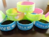 2011 fashiion silicon rubber bracelet silicon wristband
