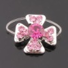 Wholesale fashion diamond solitare toe ring.