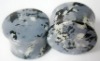 Fashion Resin Stone Ear Plug Body Jewelry