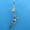 316L surgical stainless steel body jewelry,body piercing navel ring jewelry,316l body piercing jewelry