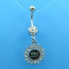 316L surgical stainless steel body jewelry,navel ring body piercing jewelry,body piercing navel ring
