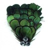 Wholesale Fashion Peacock Feather/Rhinestone Brooch/Jewelry BRZ1237