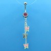 316L surgical stainless steel body jewelry,body piercing jewel,belly piercings,piercing jewelry display