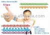 2011 new fashion design promotional pretty adults&children customised hollow fashionable silicone bracelet