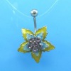 Fashion Belly Rings 316L Steel Navel Ring Body jewelry