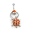 fashion navel belly piercing body jewelry,stainless steel body jewelry,diamond body jewelry diamond belly ring