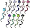Wholesale Fancy lovely body jewelry+navel ring body jewelry+steel body jewelry