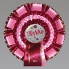 Wholesale Fashion ribbon badge rosette