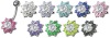 Wholesale fashion fancy body jewelry+navel ring body piercing jewelry+body piercing jewelry belly rings