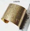 fashion metal cuff& anti-gold plated bangle