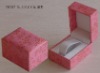 Wholesale pink paper watch box plastic frame