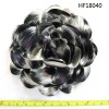 Wholesale double use flower hair band and brooch