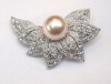 Wholesale fashion alloy rhinestone brooches pin