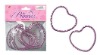 heart shape bracelet, girls toy, ,jewelry toy
