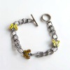 Wholesale Fashion Butterfly Charm bracelet,Enamel Color