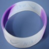 Wholesale Segmented Silicone Wristband with debossed logo
