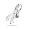 Wholesale breast cancer brooch, pink ribbon jewelry