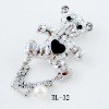Wholesale Fine Semi Precious Stone hot Jewelry Brooch
