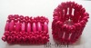 colorful wood bracelets and bangles