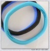Wholesale Fashionable elastic in all color silicone brecelet