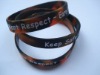 Wholesale swirled silicone wristband