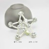 rhinestone brooch
