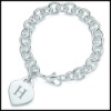 Wholesale 2011 Fashion jewelry Silver Heart Bracelet