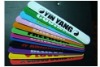 Wholesale 2011 Colorful printing silicone slap wristbands,hot sale now!!