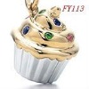 Wholesale Fashion Charm TS Sweety Cake Charm Mass Quantity In Stock
