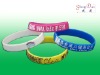 Wholesale Top Presentation Silicone Printed Wristband