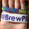 Wholesale silicone colour filled bracelet