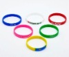 Colorful custom silicon wristband