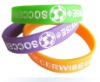 Wholesale Soccer silicone wristband,hand band,bangle,bracelet
