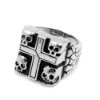 Wholesale Skull Cross Casting Rings