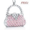 TS Pink Handbag Charm