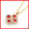 Wholesale modern necklace/fashion jewelry/charm necklace/charm pendant