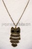 Wholesale Hot owl necklace (qxnk11052)